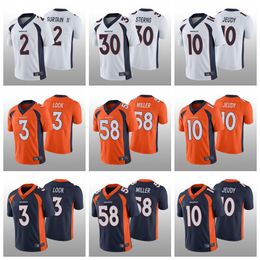 3 Russell Wilson Peyton Manning Denverbroncosmen Women Youth Football Jersey Patrick Surry II Jerry Jeudy John Elway Simmons Williams Sutton Mims Jr