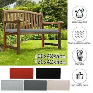 3-zits Outdoor Garden Swing Seat Cushion Spons Waterdichte Bench Decoratie Stoel 211203