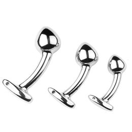 3 tailles Metal Anal Accesstes Femelle Femelle Flipting Supplies Men et Femmes Perf