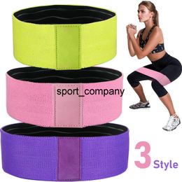 3 Size Resistance Bands Hip Oefening Cirkel Gym Band Hip Oefenbanden voor Booty Gluteus Benen Fitness Yoga Training Strap