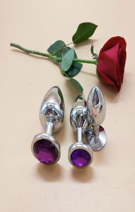 3 tailles en acier inoxydable attrayant godemichet Anal Rosebud bouchons anaux bijoux jouets sexuels pour couple buttplug sûr et non toxique6752055