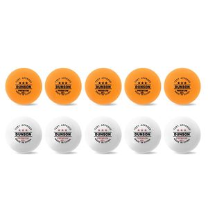 3 Star Dunson 40 28G TAFEL Tennis Balls Materiaal ABS Plastic Ping Pong Professing Training 240422