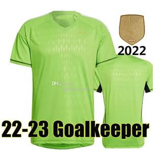 3 sterren 2023 Argentinië keeper voetbalshirts E.Martinez Jersey 2023 Men voetbalshirt 22 23 Kids Kits Uniform volwassen lange mouw camesitas de futol