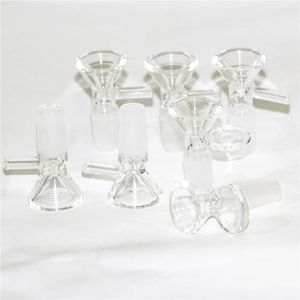 Roken Accessoires 3 Stijl 14mm 18mm Glazen Kommen Mannelijke Gezamenlijke Handvat Dia Kom Stuk Voor Bongs Waterleidingen