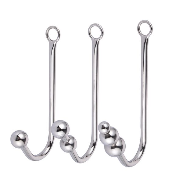 3 perles anales de style crochet anal crochet trèfle buttplug 1-3pcs perles anales jouet sex toys pour hommes boules gay sex toys manchon de sexe Y201118