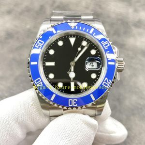 3 stijl duur horloge heren 41 mm 126619 blauwe keramische ring zwart groene saffier 126610 904L stalen armband VSF sport cal.3235 beweging lichtgevende automatische horloges