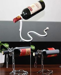 3 styles Racks de bouteille de vin créatifs Processus de placage fait à la main Soutenir les accessoires de bar à la maison Home Cuisine Holder 6342292