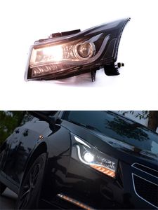 3 Styles pour Chevrolet Cruze phare LED 2009-2016 phares Cruze DRL clignotant feux de route ange oeil projecteur lentille