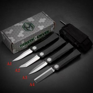 3 styles de couteaux hérétiques couteau automatique lame en acier D2 de 2,559 