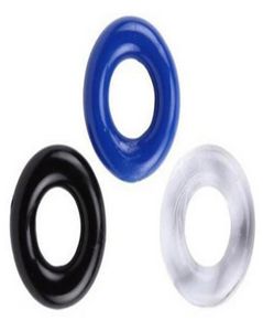 3 Styles Pack Silicone de qualité médicale mâle santé anneau de coq retarder l'éjaculation sexe durable pénis agrandir gland Rings2468105