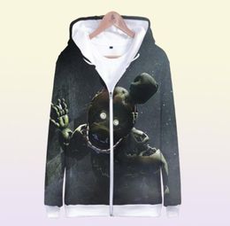 3 tot 14 jaar Kids Hoodies vijf nachten bij Freddys FNAF 3D Hoodie Sweatshirt Boys Girls Outerwear Jacket Coat Clothing74343476550