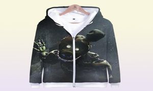 3 à 14 ans pour enfants à capuche cinq nuits à Freddys FNAF 3D Sweat-shirt garçons filles de veste d'extérieur veste de veste 74348052081