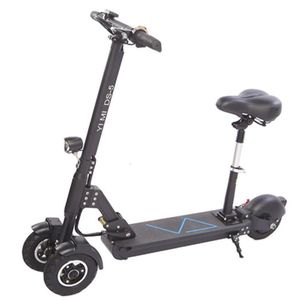 Scooter électrique à 3 roues avec scooters électriques de siège 8 pouces 400W 36V Pliage de skate électrique pour adultes