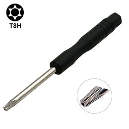 Mini destornillador Torx negro T8 T8H de 3x86mm para X360 con destornilladores de orificio al por mayor