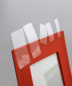 30 * 10 mmx3000pcs Clear Rec Adhesive Label Sticker Transparent PVC Étiquette de scellage Paste pour coffret cadeau Coffre 9898703