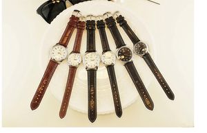 30% 3-silver PC-brazaletes Relojes para hombre Marca de lujo Hombres Deporte militar Reloj de pulsera luminoso Reloj de cuarzo de cuero para hombre Reloj relogio masculino