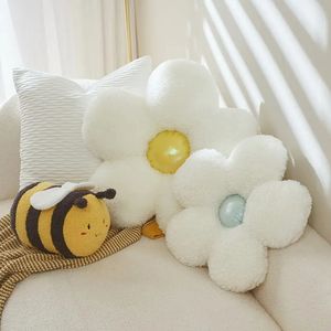 30/40/50 CM vente Kawaii peluche animaux abeilles jouets Super doux plantes en peluche fleur oreiller canapé coussin pour enfants cadeau d'anniversaire 240123