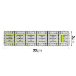 30/45/60 cm Quilting naaien patchwork liniaal snijgereedschap dik transparant doe -het -zelf E56C