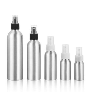 30/50/100/120/150/250ml garrafa de pulverizador de alumínio névoa fina atomizador vazio perfume spray garrafas recipiente de embalagem cosmética dxfgr