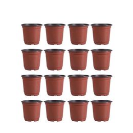 30 50 100 STKS Plastic Bloempot Ademende Tuinplanten Bloempot Vetplanten Bloempot Wastafel Pot - Diameter 150 120 100 90mm C11331Z