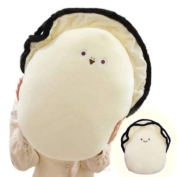 30-50cm Oyster Expression dessin animé toys en peluche bouche oreiller super doux poupées à la maison garçons filles anniversaire cadeaux 240319