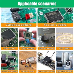 30/50g soldeerpasta spuitflux voor solderen SMD BGA IC PCB naaldbuis tinnen soldeerpasta laspasta lascomponenten