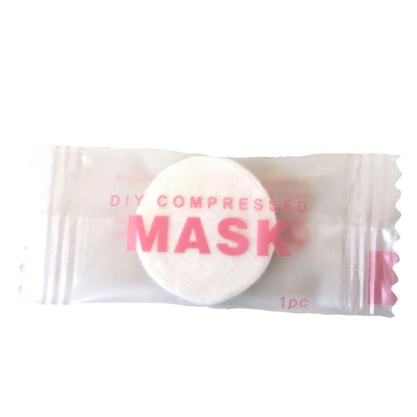 30 / 50pcs Masque facial comprimé Masque jetable pour le visage Peau faciale Papier Masque outil de maquillage de soins de la peau disponibles