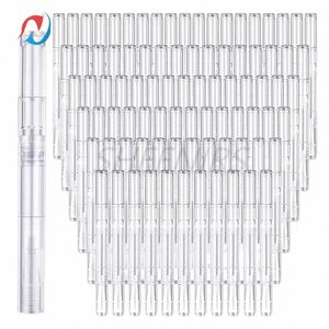 30/60/80/120pc l Clear Twist Pens Vacío Nail Oil Pen Brush esmalte de uñas Cutícula Aceite Pen Cosmetic Lip Gloss Ctainer Aplicador b26x #