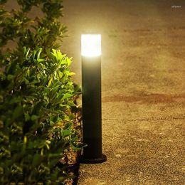 30/60 cm LED COB Garden LAGN LICHT STAND POST PILLAR Outdoor Courtyard Villa Landschap Pathway Patio Bollard Lights