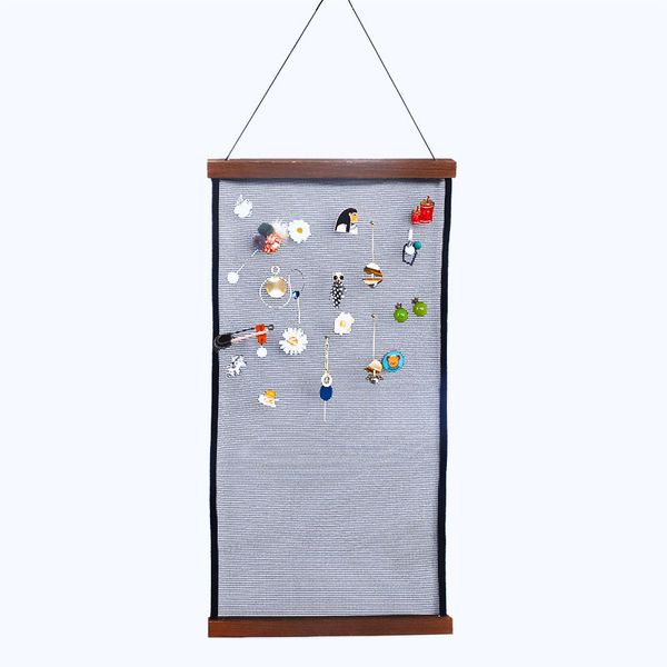 Soporte para pendientes montado en la pared de 30x60cm, soporte para colgar joyas, soportes de almacenamiento, soporte para pulseras, estante, decoración artesanal BH5360 TYJ