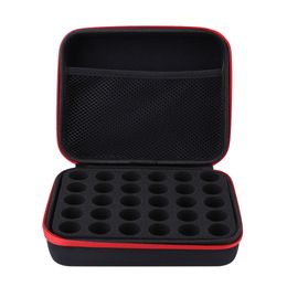 30 Bottles Essential Oil Bags10/15ML Shockproof Carrying Boxs Portable Travel Elasticity Carrying Bags for Home Organizer