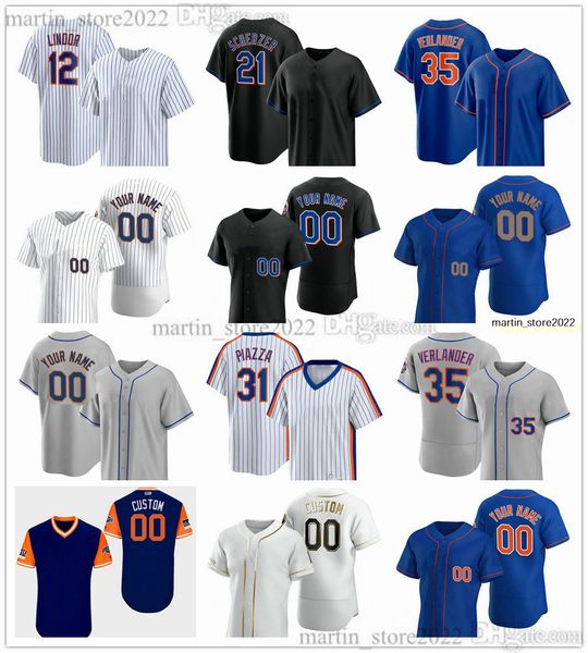 30 camisetas de béisbol de David Robertson 34 Kodai Senga 40 Drew Smith 64 Edwin Uceta 91 Josh Walker 4 Francisco Alvarez 61 Michael Perez 22 Brett Baty 13 Luis Guillorme