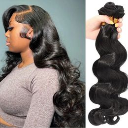 30 Inch Brazilian Hair Weave Bundels Losse Body Wave 1 3 4 Bundels Ruwe Remy Menselijk Haar Bundels Virgin Hair Extensions Tissage