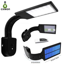 30 lampe solaire à flexion à LED avec quatre modes Éclairage de sécurité solaire étanche extérieure pour la maison Wall Street Yard Garden226d