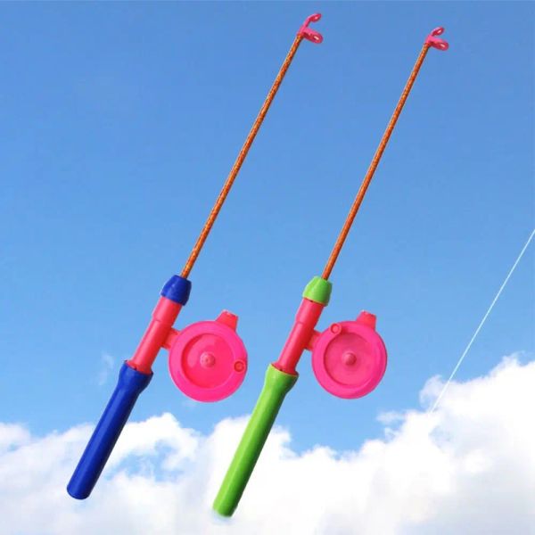 30 mètres Kite Line Plastic Eagle Kite Transparent grand aigle Kites Toy Toy Flying Bird Kites Jardin Outdoor Sports Familles Familles