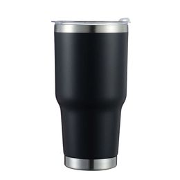 30 OZ Reizen Koffiemok Rvs Tumbler Auto Thermos Water Cup Thermocup Houden Koud en Warm Dropshipping Groothandel