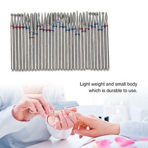 30 stks Diamond Nail Gepolijste Boor Professionele Nail Cutter Cuticle Clean Frezen Manicure Pedicure Tool Kit