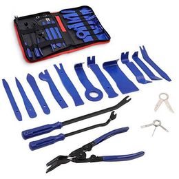 Livraison gratuite 30 pièces / ensemble de retrait de panneau outils de levier ouverts kit de voiture tableau de bord porte radio garniture voitures universelle outil de réparation de démontage spécial Ofgbj