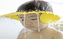 30 pcs entièrement moelleux CAP DE BABANGE RÉGLABLE PROTÉTER LES ENFANTS Kid Shampooing Bath Wash Hapile Bouclier Affaire imperméable Empêchez l'eau i9392329