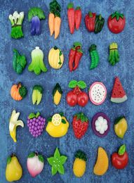 30 stksset groente fruit Sterke neodymium koelkastmagneten voor koelkast woondecoratie Magneet magnetische po kantoor message CX5826328