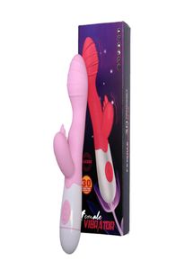 Vibromasseur gode 30 vitesses double vibrateur point G pour femmes double Vibration étanche jouet sexuel adulte Machine érotique 3923072