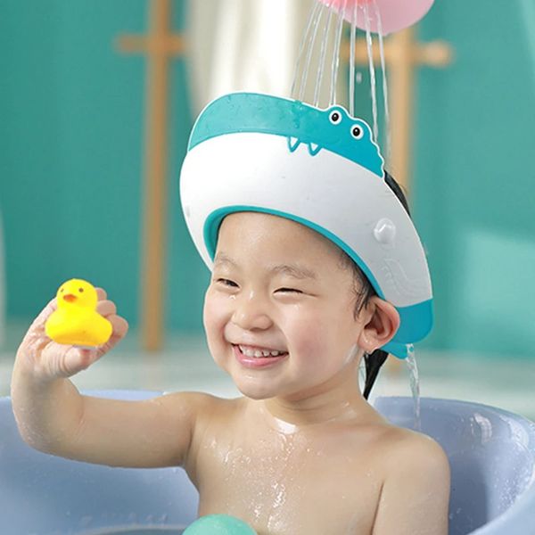 30 style mignon baby shampooing caster chapeau chapeau réglable kids shower protéger les yeux étanches de gardien de gard