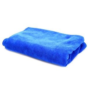 30 x 70 cm multifunctionele auto schone handdoek ultra-fijne vezel auto schone wax washanddoek - blauw