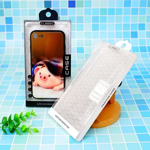 300 pcs Vente en gros Boîte pour iPhone 7 8 X Xs max Téléphone Housse de protection de l'emballage Blister avec intérieur du bac et du papier carte