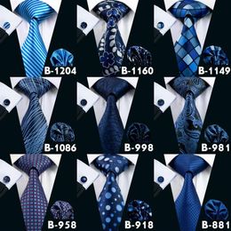 300 stijlen 8 5 cm Men Ties Silk Tie Bule Mens Neck Ties Designer Handmade bruiloftsfeest Paisley NecTie Britse stijl Business Tie3413