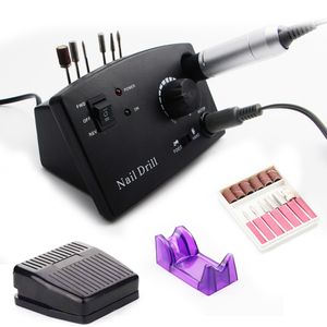30000rpm professional Electronic Nail Drill machine high speed nails art polish device for Manicure Sander salon use with sanding bits NAD028