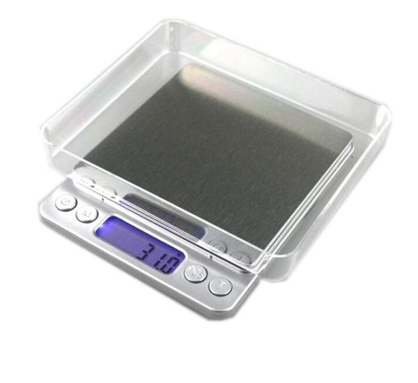 Báscula electrónica de peso para cocina, balanza de peso de 3000g01g, 3kg01g, joyería de alta precisión, báscula dietética para alimentos con 2 Strays6452333