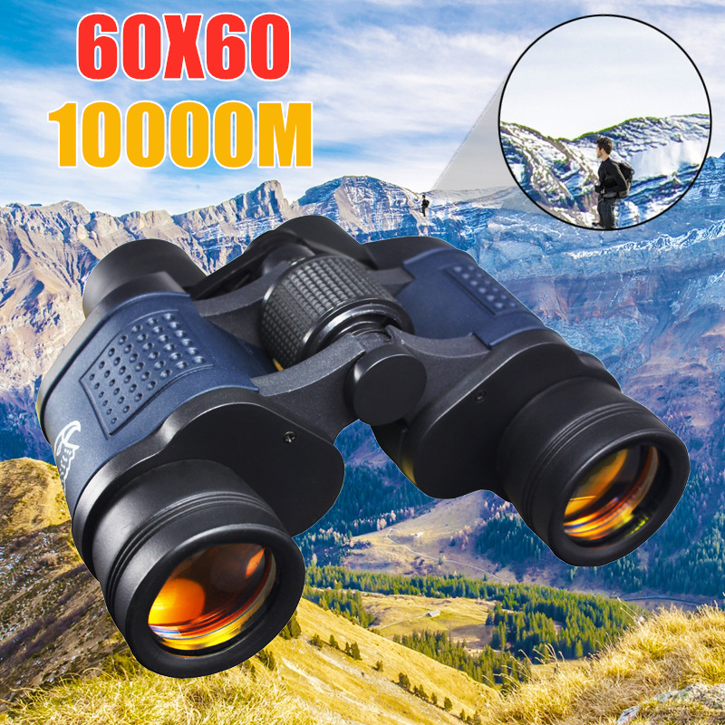 3000M 60x60 Ourdoor Étanche Télescopes Haute Puissance Définition Jumelles Vision Nocturne Camping Chasse Monoculaire Telescopio Binoculos