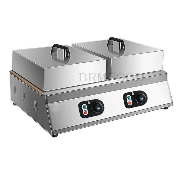 Machine à gâteaux électrique japonaise commerciale, 3000W, Double poêle à soufflé moelleuse, 220v, équipement de cuisine