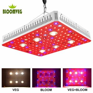 3000W LED Grow Lights COB Growing Full Spectrum Lamp met koelventilator voor Binnen Plant Bloei Veg